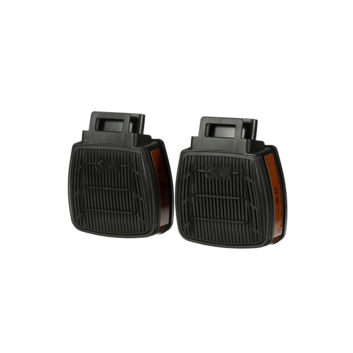 3M D8055 SECURE CLICK A2 FILTER DUAL FLOW - Black 3M D8055 SECURE CLICK A2 FILTER DUAL FLOW - Black