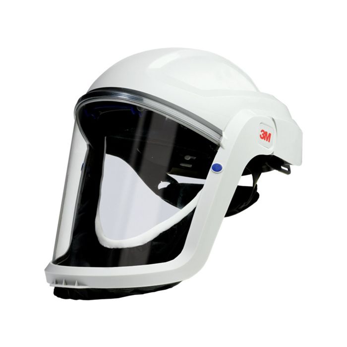 M-206 RESP FACESHIELD AND VISOR - White M-206 RESP FACESHIELD AND VISOR - White