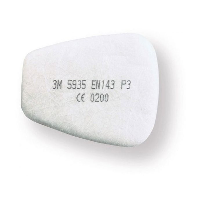3M 5935 P3R PARTICULATE FILTER - White 3M 5935 P3R PARTICULATE FILTER - White