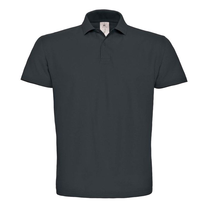 B&C ID.001 polo - Anthracite - XS B&C ID.001 polo - Anthracite - XS