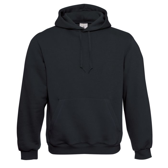B&C Hooded sweatshirt - Black* - XXS B&C Hooded sweatshirt - Black* - XXS