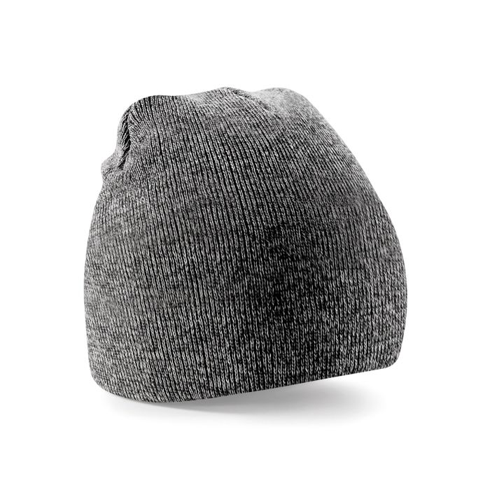 Two-tone pull-on beanie - Antique Grey - One size Two-tone pull-on beanie - Antique Grey - One size