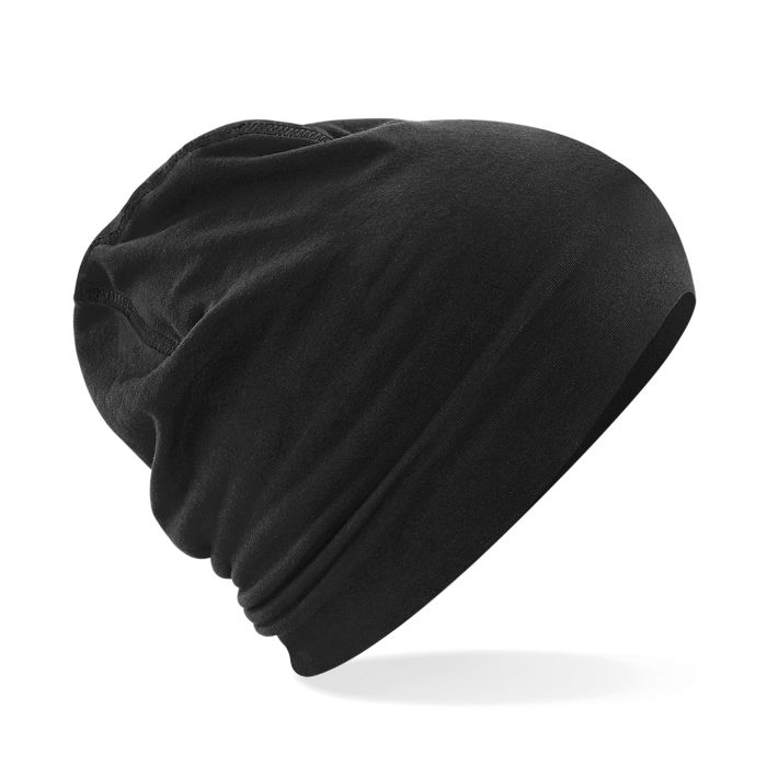 Hemsedal cotton beanie - Black/Black - One size Hemsedal cotton beanie - Black/Black - One size