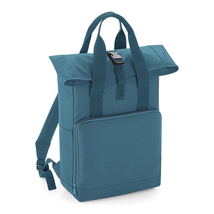 Twin handle roll-top backpack - Airforce Blue - One size Twin handle roll-top backpack - Airforce Blue - One size