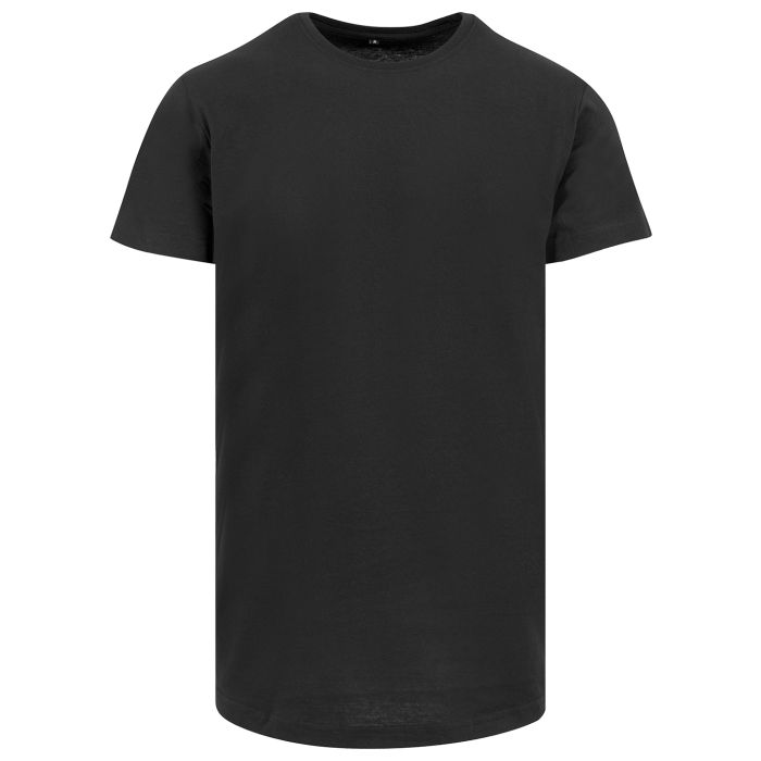 Shaped long tee - Black* - XS Shaped long tee - Black* - XS
