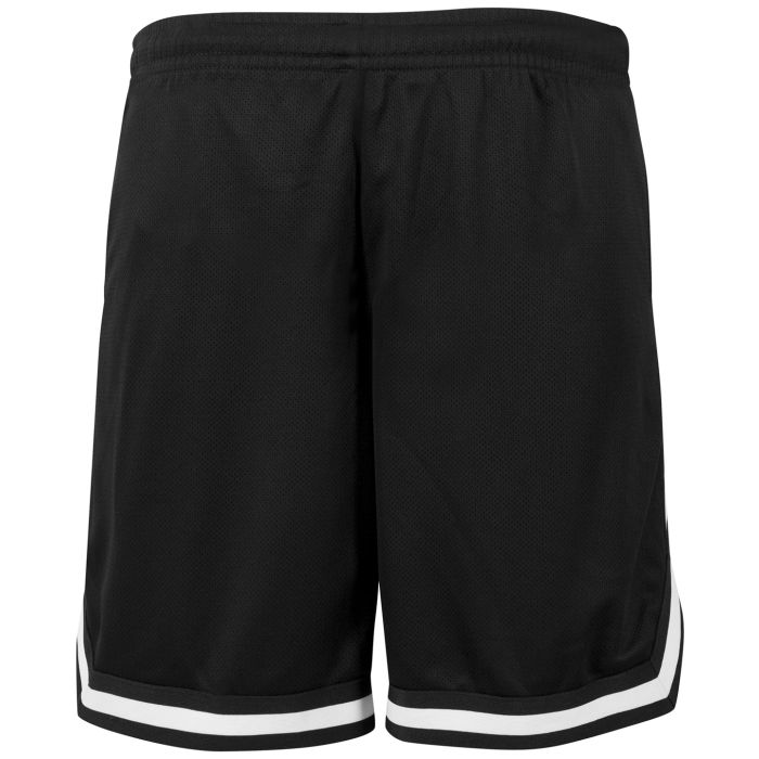 Two-tone mesh shorts - Black/Black/White - S Two-tone mesh shorts - Black/Black/White - S