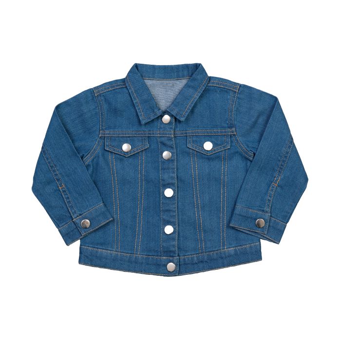 Baby Rocks denim jacket - Organic Denim - 3/6 Months Baby Rocks denim jacket - Organic Denim - 3/6 Months