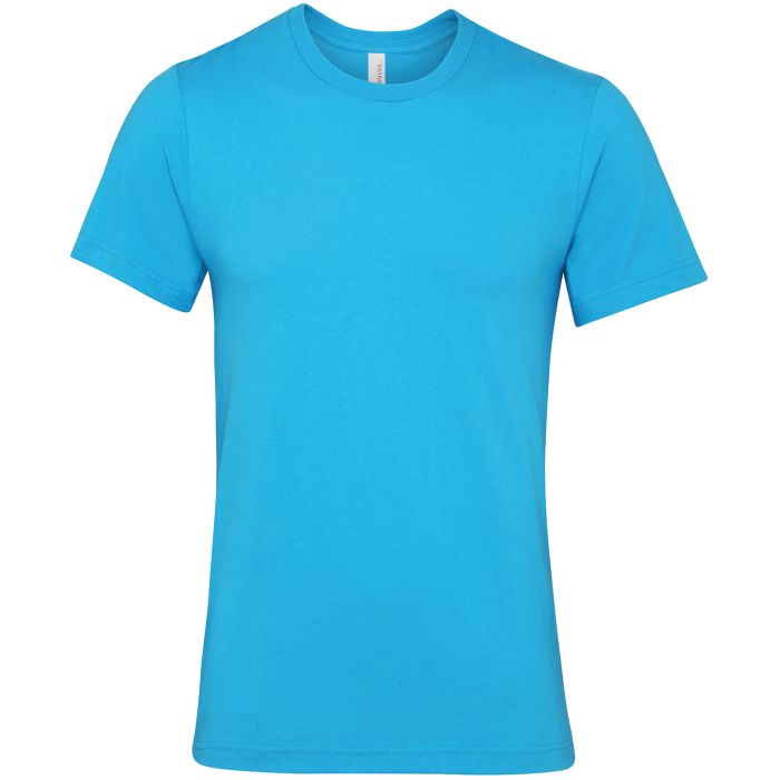 Unisex Jersey crew neck t-shirt - Aqua - S Unisex Jersey crew neck t-shirt - Aqua - S