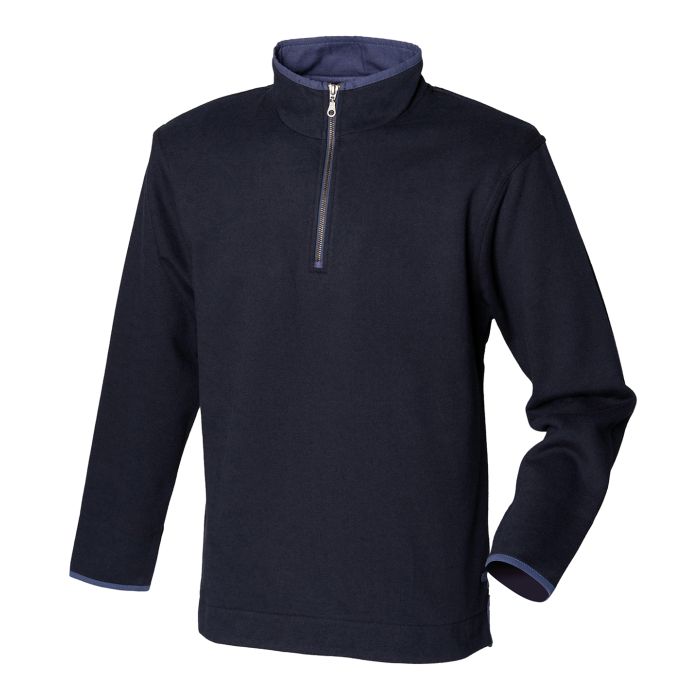 Supersoft ¼ zip sweatshirt - Navy - M Supersoft ¼ zip sweatshirt - Navy - M