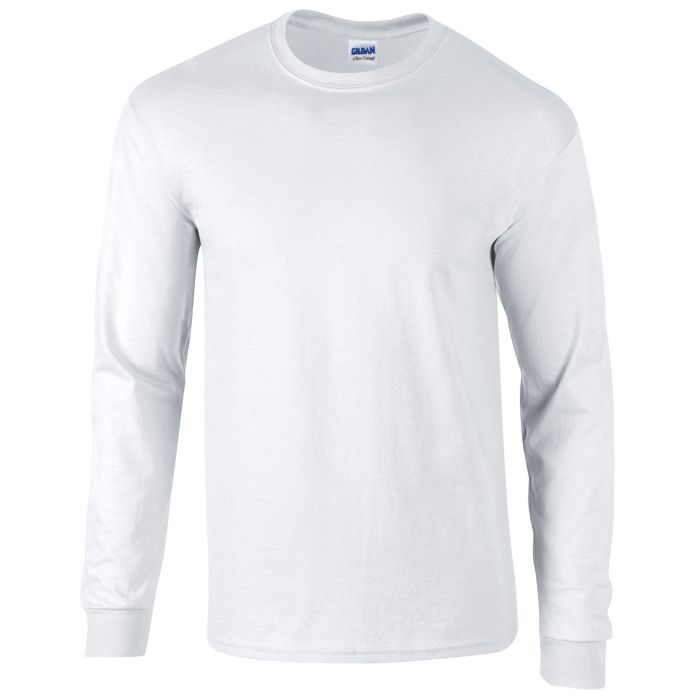Ultra Cotton™ adult long sleeve t-shirt - Ash* - S Ultra Cotton™ adult long sleeve t-shirt - Ash* - S