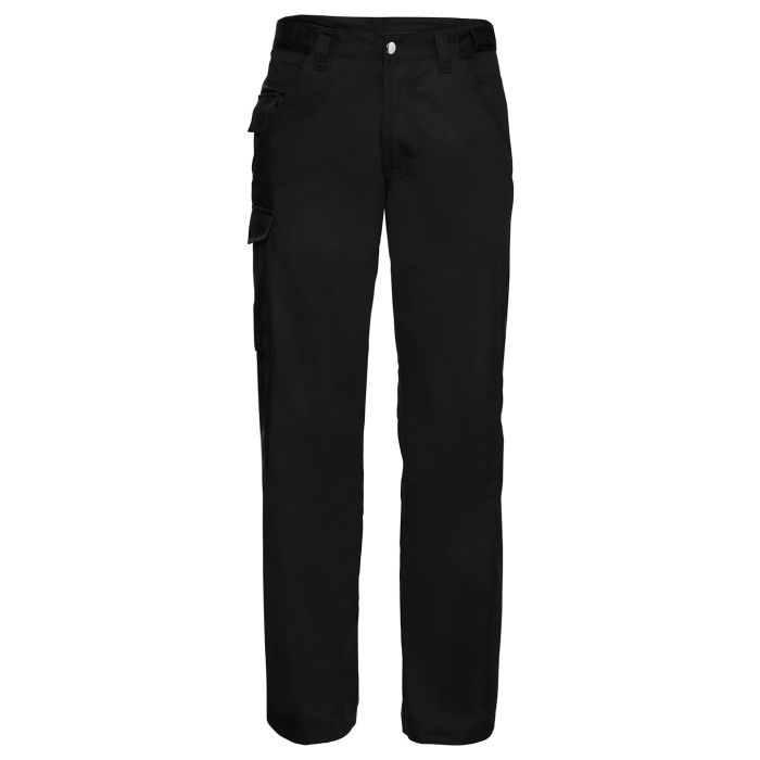 Polycotton twill workwear trousers - Black - 28 Reg Polycotton twill workwear trousers - Black - 28 Reg