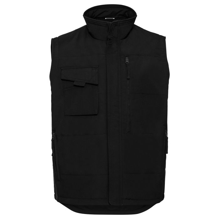 Heavy-duty gilet - Black - XS Heavy-duty gilet - Black - XS