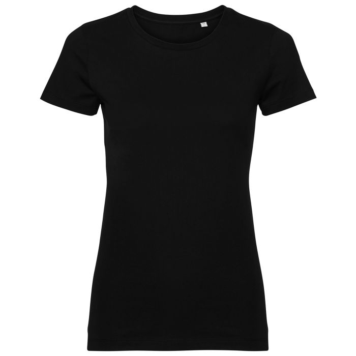 Women's pure organic tee - Black - XS Women's pure organic tee - Black - XS