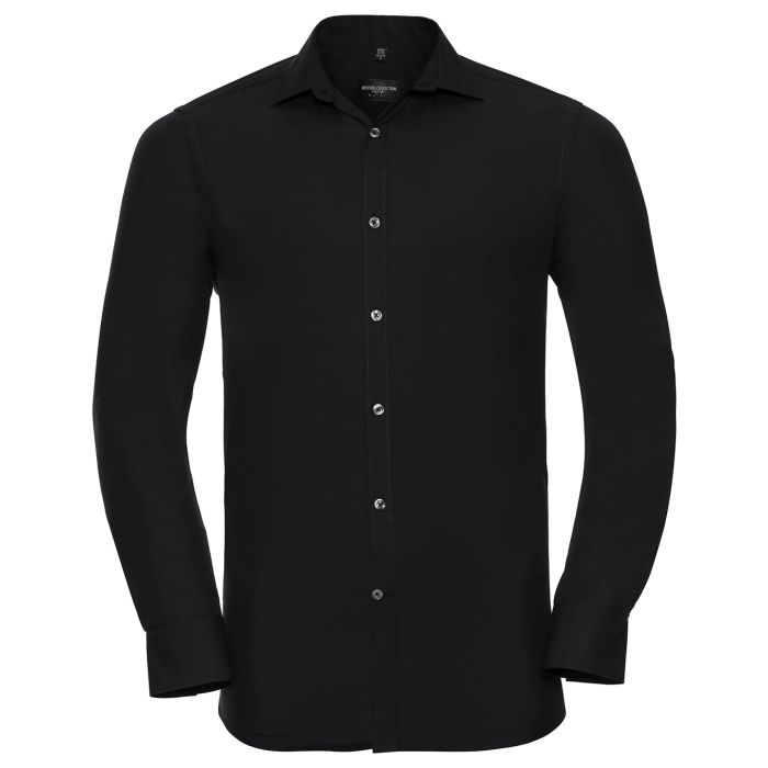 Long sleeve ultimate stretch shirt - Black - S Long sleeve ultimate stretch shirt - Black - S