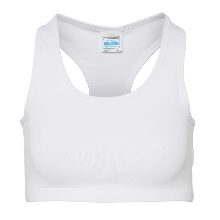 Women's cool sports crop top - Arctic White - XS Women's cool sports crop top - Arctic White - XS