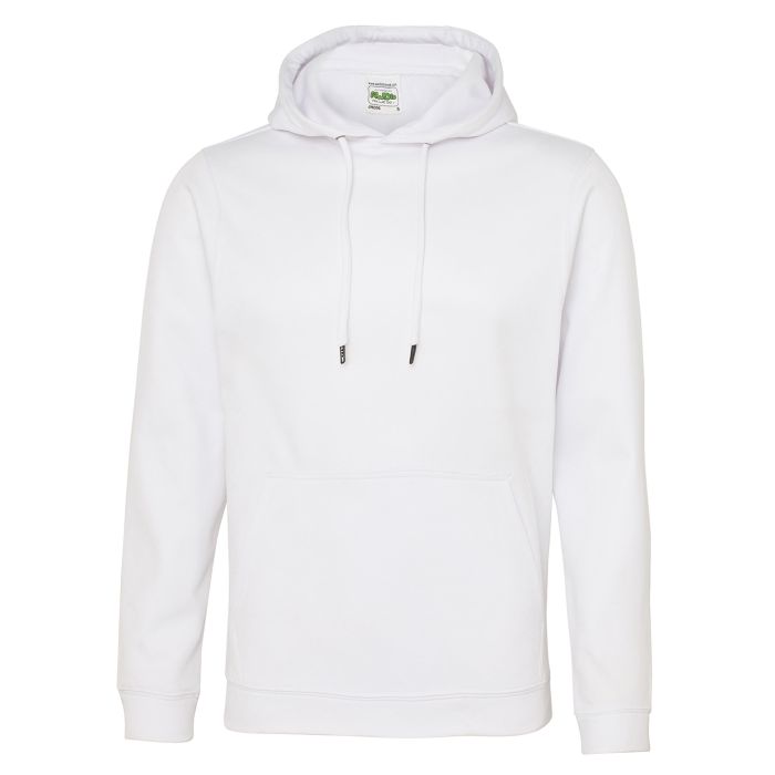 Sports polyester hoodie - Arctic White - S Sports polyester hoodie - Arctic White - S
