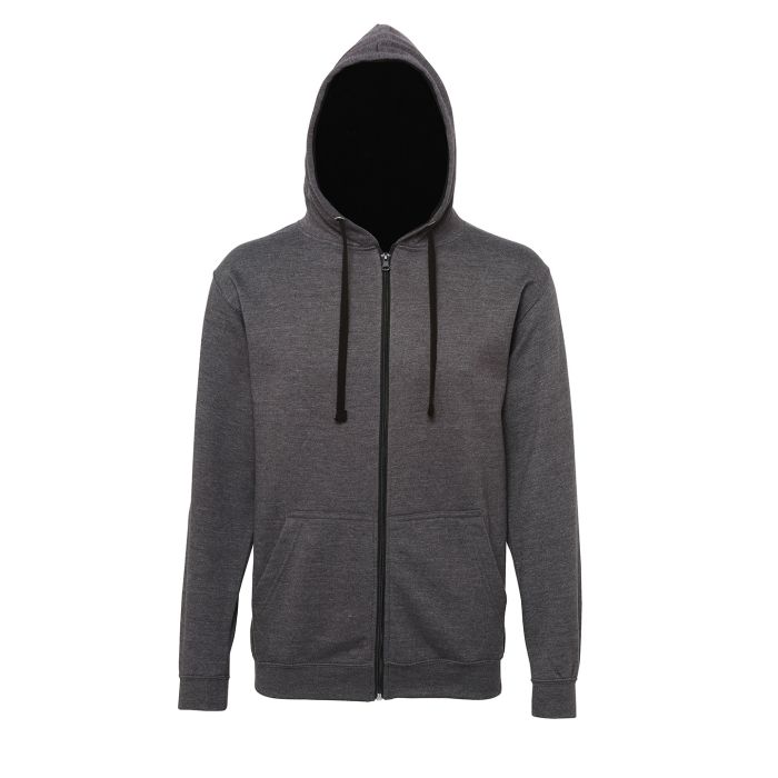 Varsity zoodie - Charcoal/Jet Black - S Varsity zoodie - Charcoal/Jet Black - S