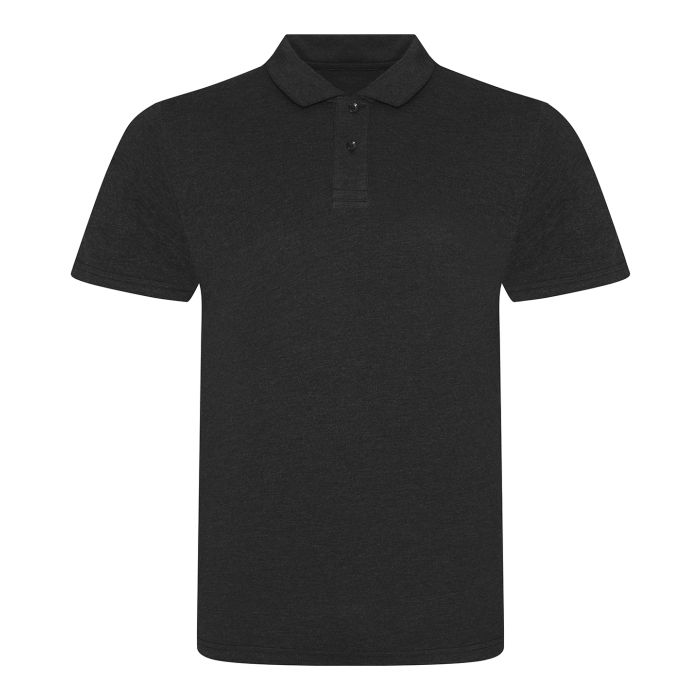 Triblend polo - Heather Black - M Triblend polo - Heather Black - M