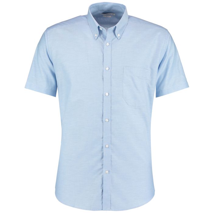 Slim fit workwear Oxford shirt short sleeve - Light Blue - 14.5 Slim fit workwear Oxford shirt short sleeve - Light Blue - 14.5