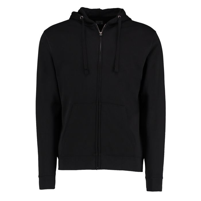 Klassic hooded zipped jacket Superwash® 60° long sleeve (regular fit) - Black - XS Klassic hooded zipped jacket Superwash® 60° long sleeve (regular fit) - Black - XS