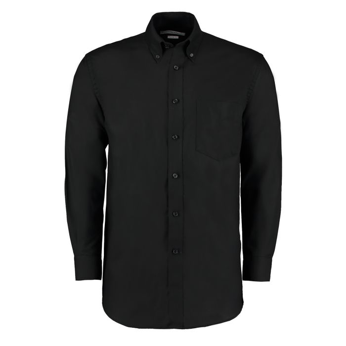 Workplace Oxford shirt long-sleeved (classic fit) - Black - 14.5 Workplace Oxford shirt long-sleeved (classic fit) - Black - 14.5