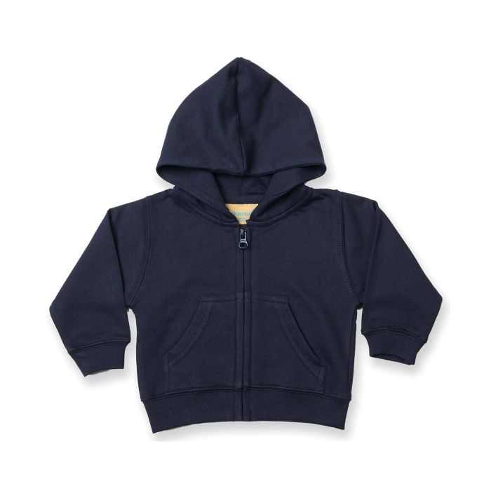 Zip-through hoodie - Navy - 12/18 Months Zip-through hoodie - Navy - 12/18 Months