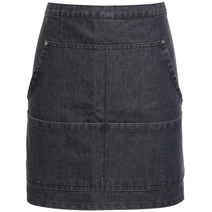 Jeans stitch denim waist apron Jeans stitch denim waist apron