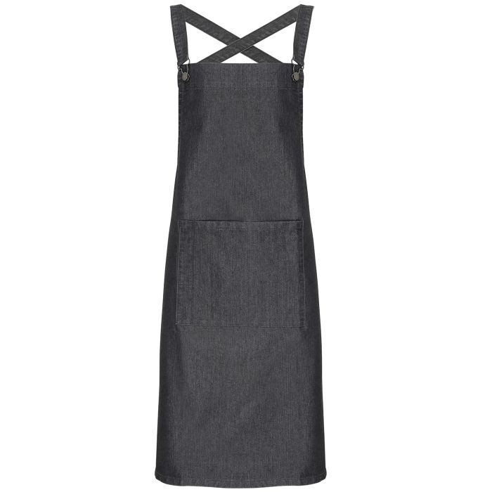 Cross back 'barista' bib apron Cross back 'barista' bib apron