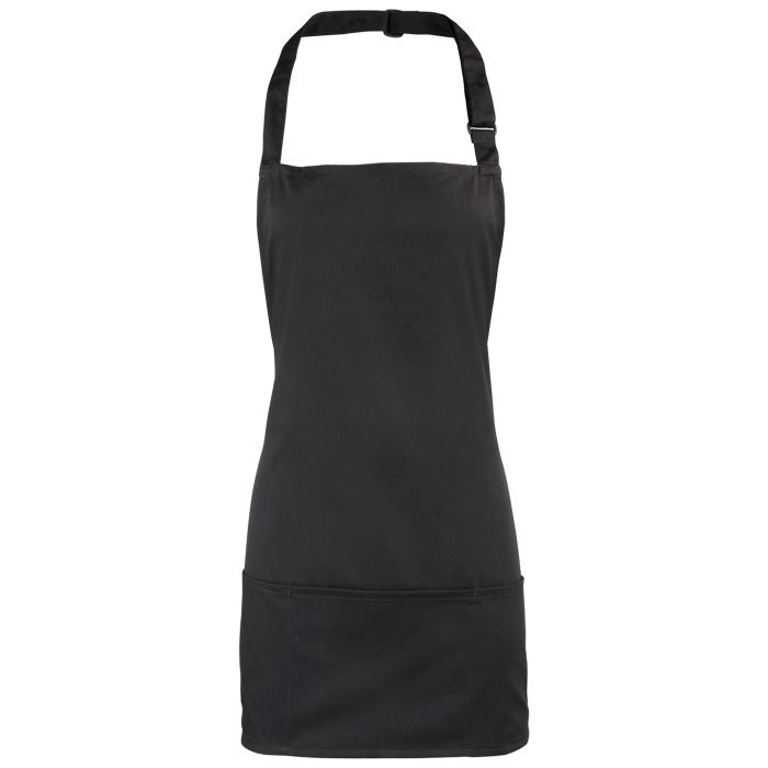 Colours 2-in-1 apron - Black - One size Colours 2-in-1 apron - Black - One size