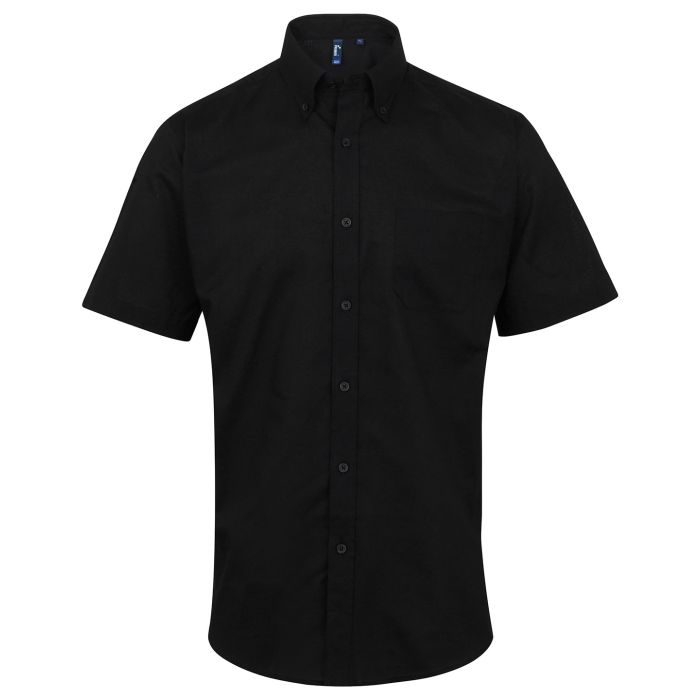 Signature Oxford short sleeve shirt - Black* - 14.5 Signature Oxford short sleeve shirt - Black* - 14.5