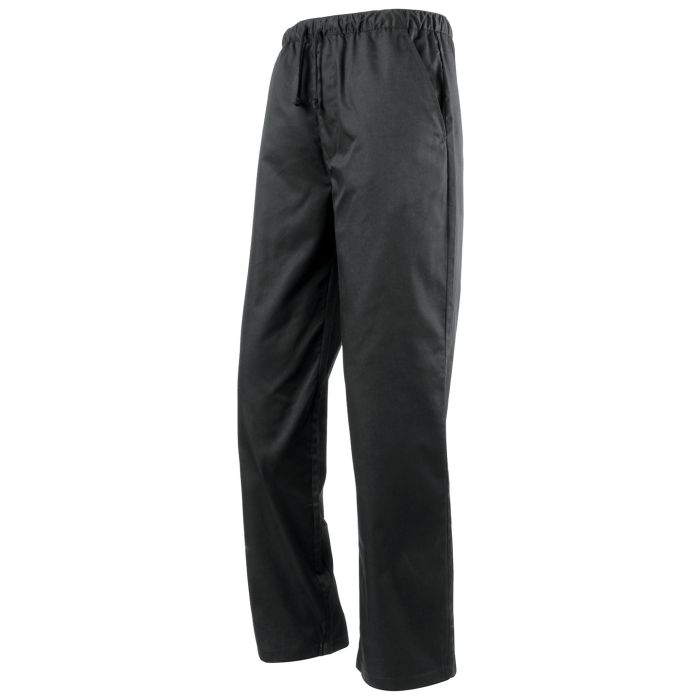 Essential chef's trousers - Black* - XS Essential chef's trousers - Black* - XS