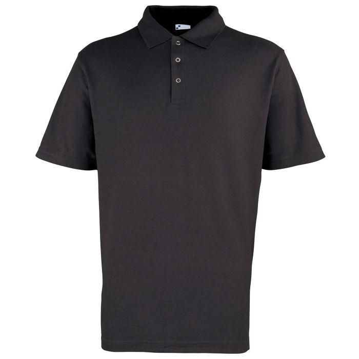 Stud polo - Black - M Stud polo - Black - M