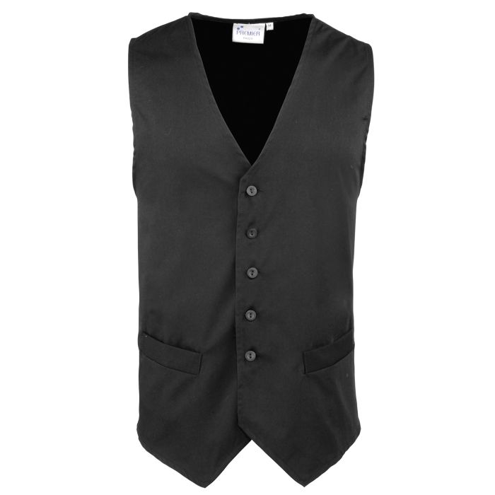 Hospitality waistcoat - Black - S Hospitality waistcoat - Black - S