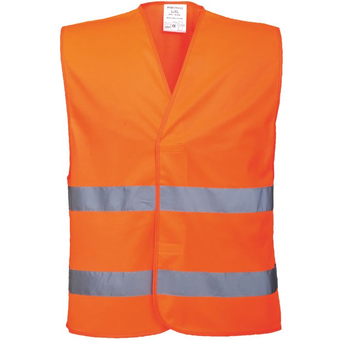 Hi-vis two-band vest (C474) Hi-vis two-band vest (C474)
