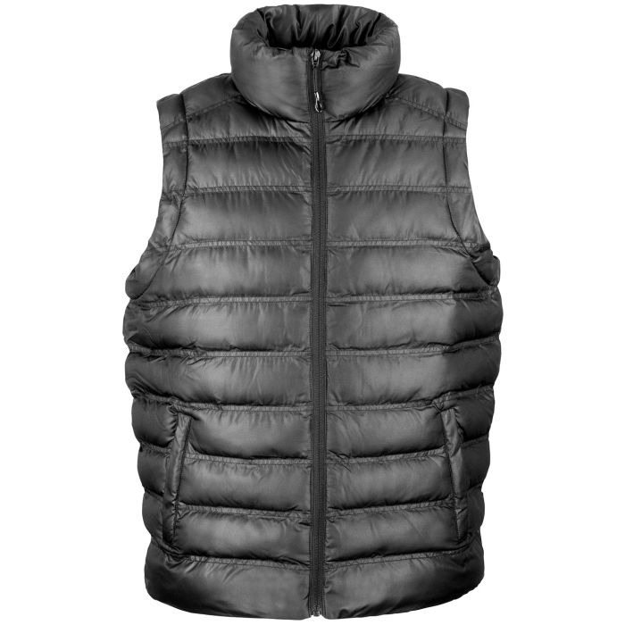 Ice bird padded gilet - Black - S Ice bird padded gilet - Black - S