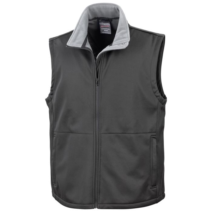 Core softshell bodywarmer - Black - S Core softshell bodywarmer - Black - S