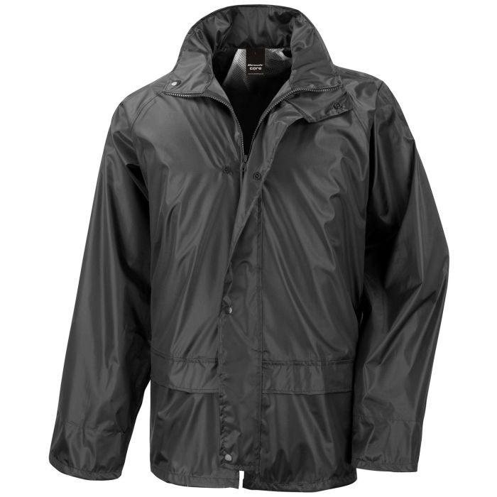 Core rain jacket - Black - S Core rain jacket - Black - S