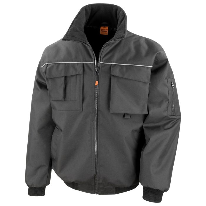 Work-Guard Sabre pilot jacket - Black - XS Work-Guard Sabre pilot jacket - Black - XS