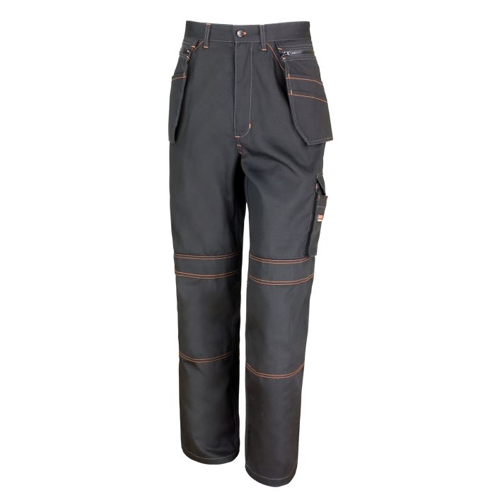 Work-Guard lite x-over holster trousers - Black - S Work-Guard lite x-over holster trousers - Black - S
