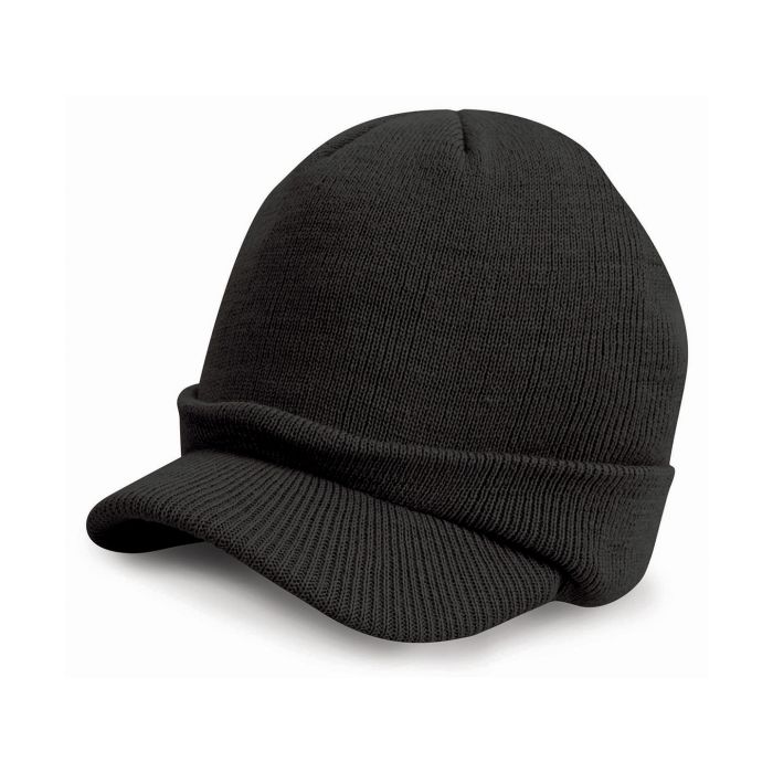 Esco army knitted hat - Black - One size Esco army knitted hat - Black - One size