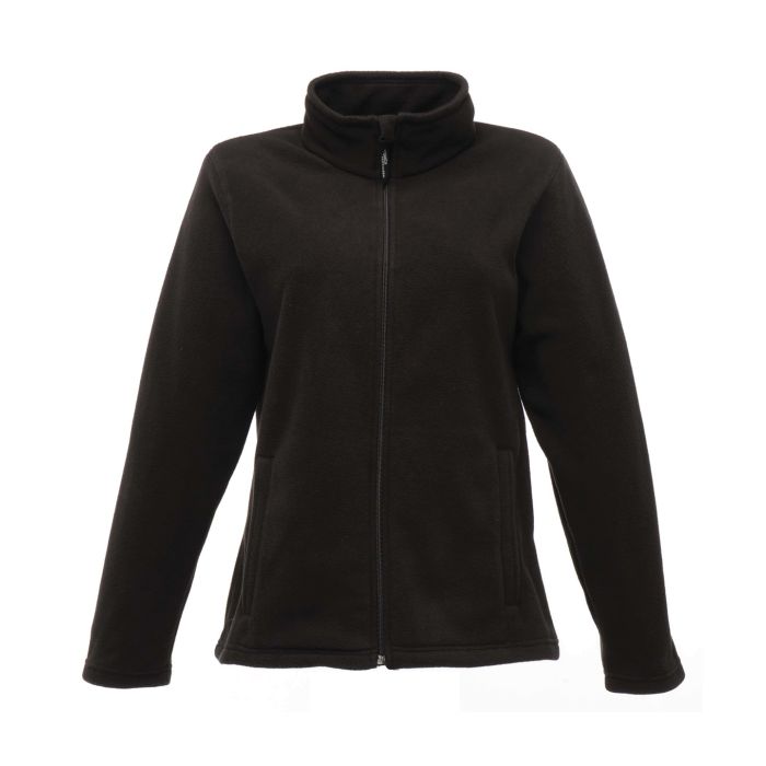Women's full-zip microfleece - Black - Wom 12 Women's full-zip microfleece - Black - Wom 12