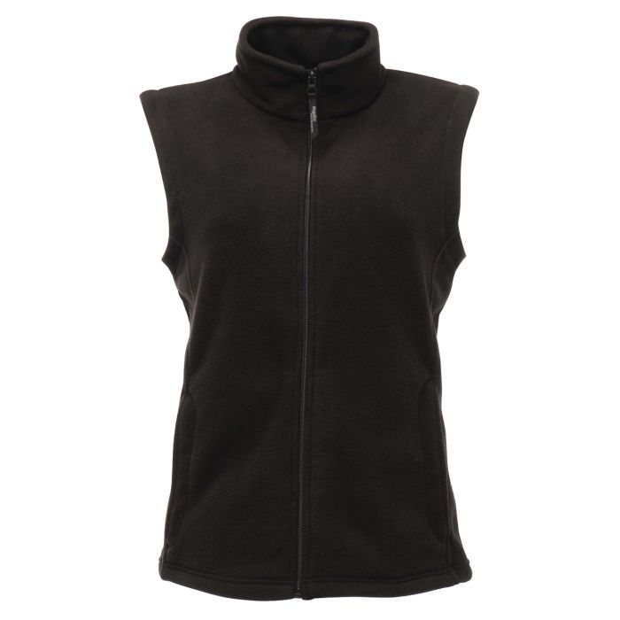 Women's microfleece bodywarmer - Black - Wom 8 Women's microfleece bodywarmer - Black - Wom 8