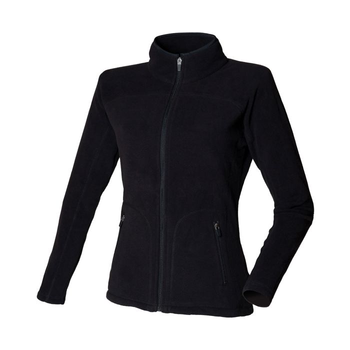 Microfleece jacket - Black - XS Microfleece jacket - Black - XS