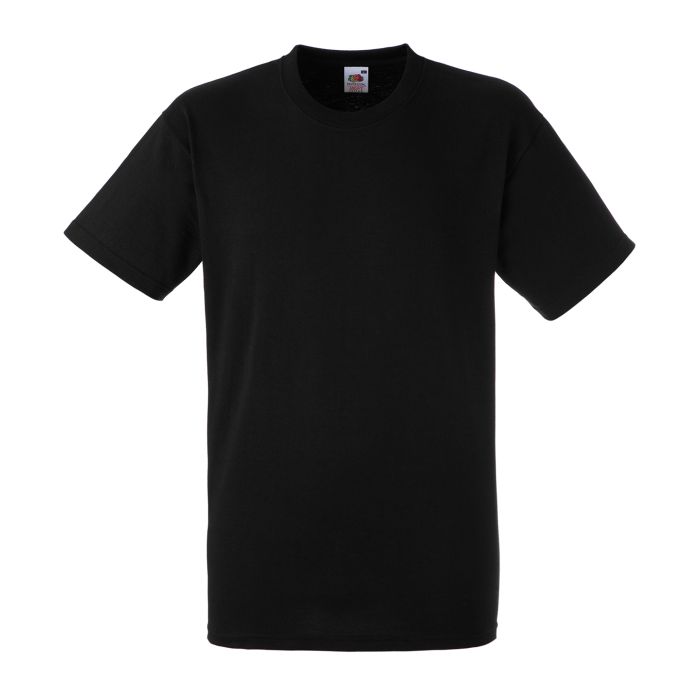 Heavy cotton T - Black - S Heavy cotton T - Black - S