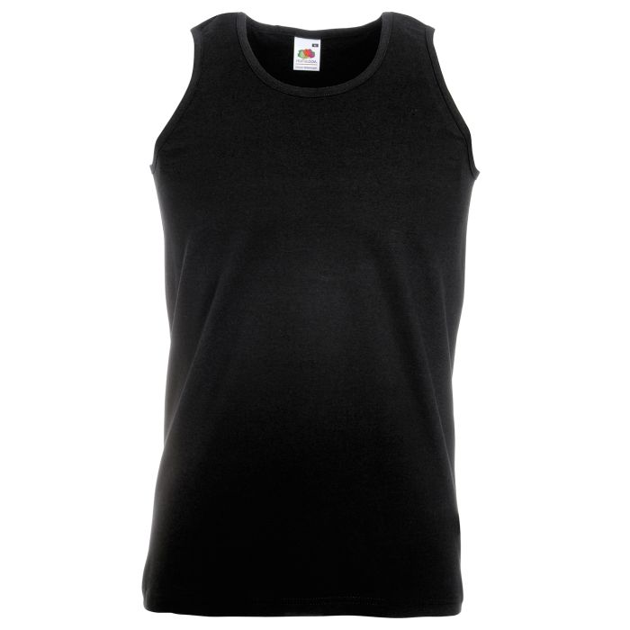 Valueweight athletic vest - Black* - S Valueweight athletic vest - Black* - S