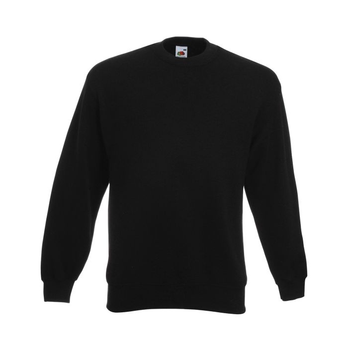 Premium 70/30 set-in sweatshirt - Black* - S Premium 70/30 set-in sweatshirt - Black* - S
