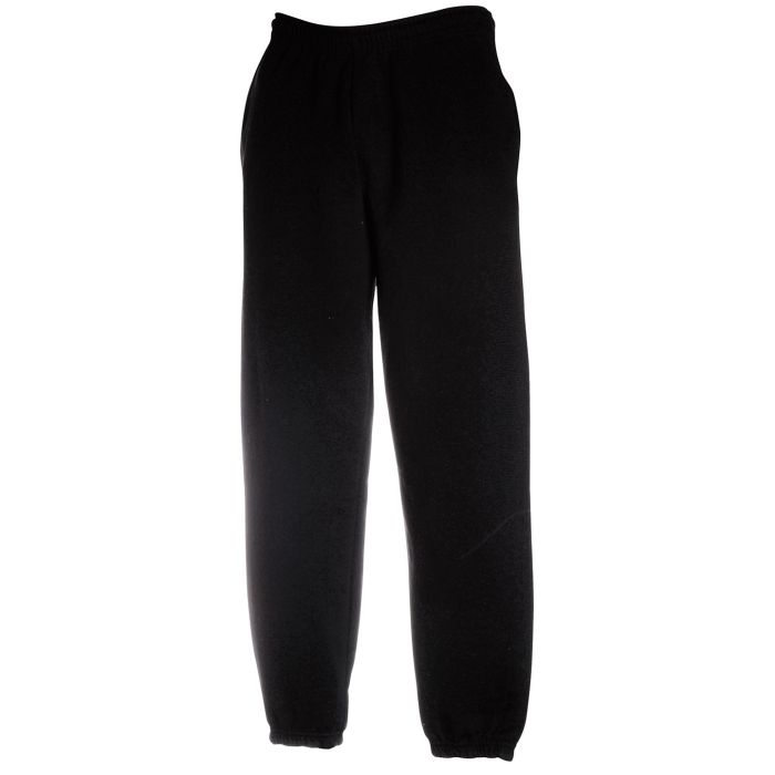 Premium 70/30 elasticated sweatpants - Black - M Premium 70/30 elasticated sweatpants - Black - M