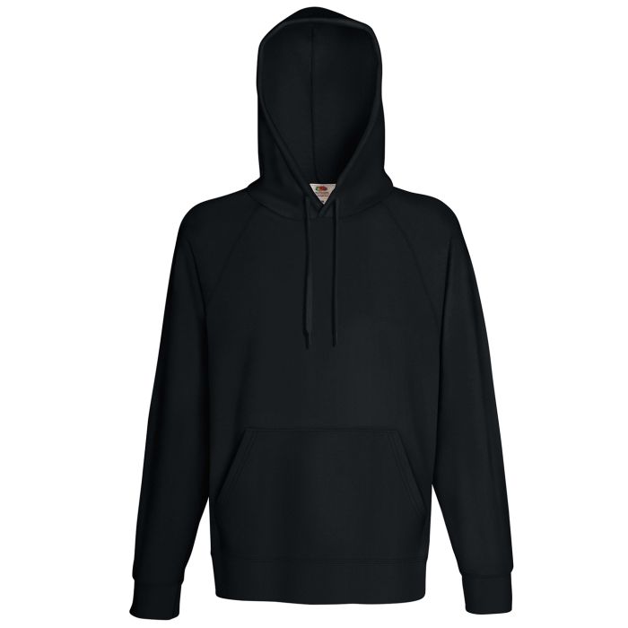 Lightweight hooded sweatshirt - Black - M Lightweight hooded sweatshirt - Black - M