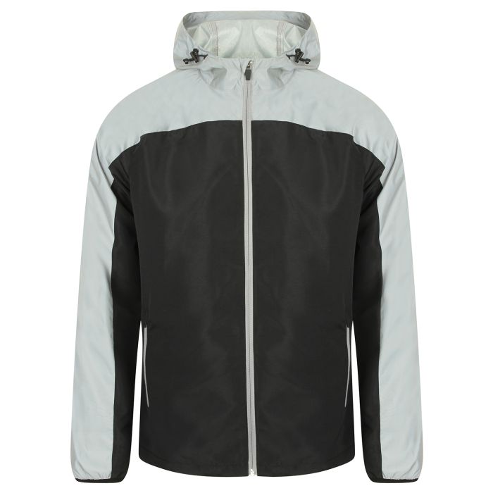 Hi-viz jacket - Black/Reflective - XXS Hi-viz jacket - Black/Reflective - XXS