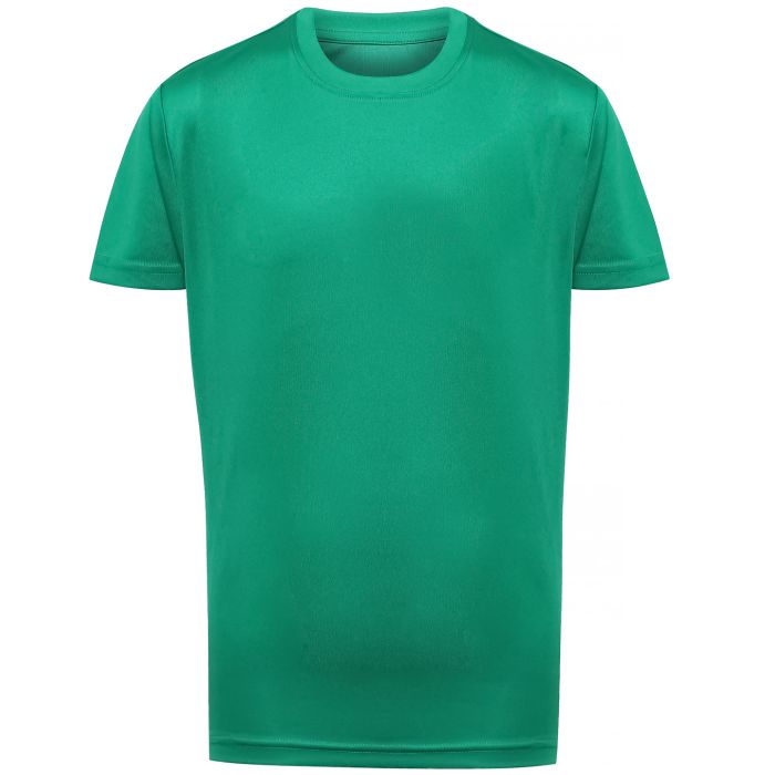 Kids TriDri® performance t-shirt - Bright Kelly - 5/6 Years Kids TriDri® performance t-shirt - Bright Kelly - 5/6 Years